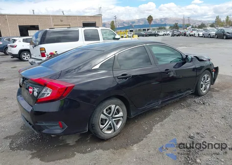 2018 Honda Civic Lx из США, поврежденный, VIN 2HGFC2F55JH587522
